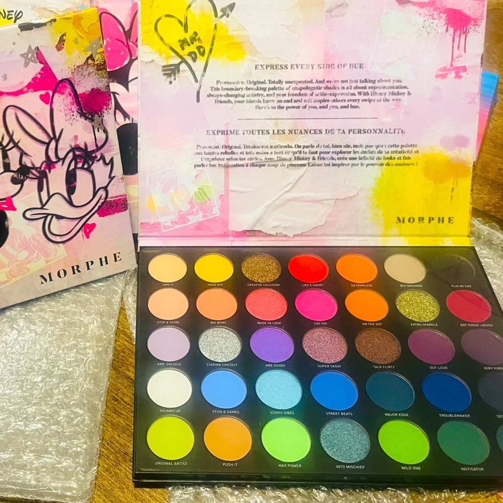 Limited edition new Mickey Morphe Palette